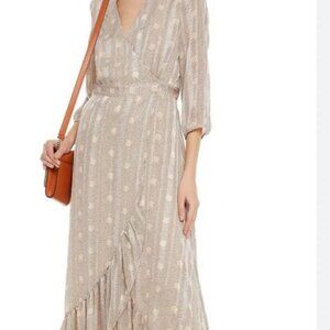 ba&sh Metallic Maxi Dress
